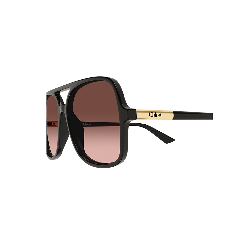 CHLOÉ Rectangular Frame Sunglasses - Picture 3 of 3